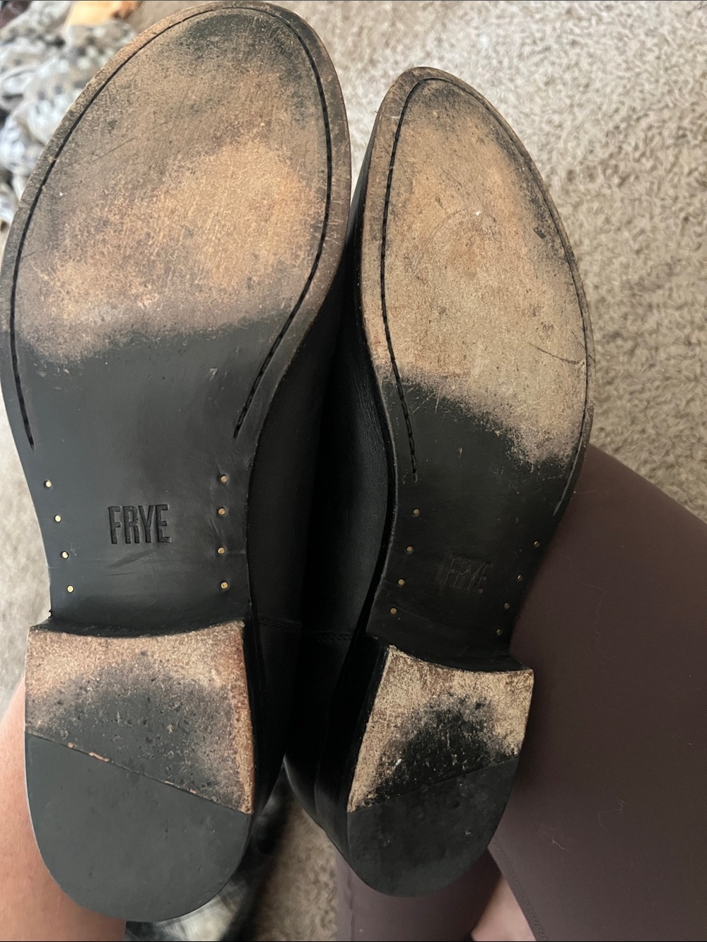 MELISSA BUTTON BACK ZIP Frye Boot - Picture 4 of 4